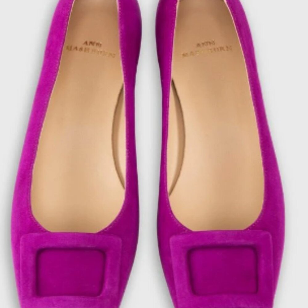 ANN MASHBURN Purple Flats